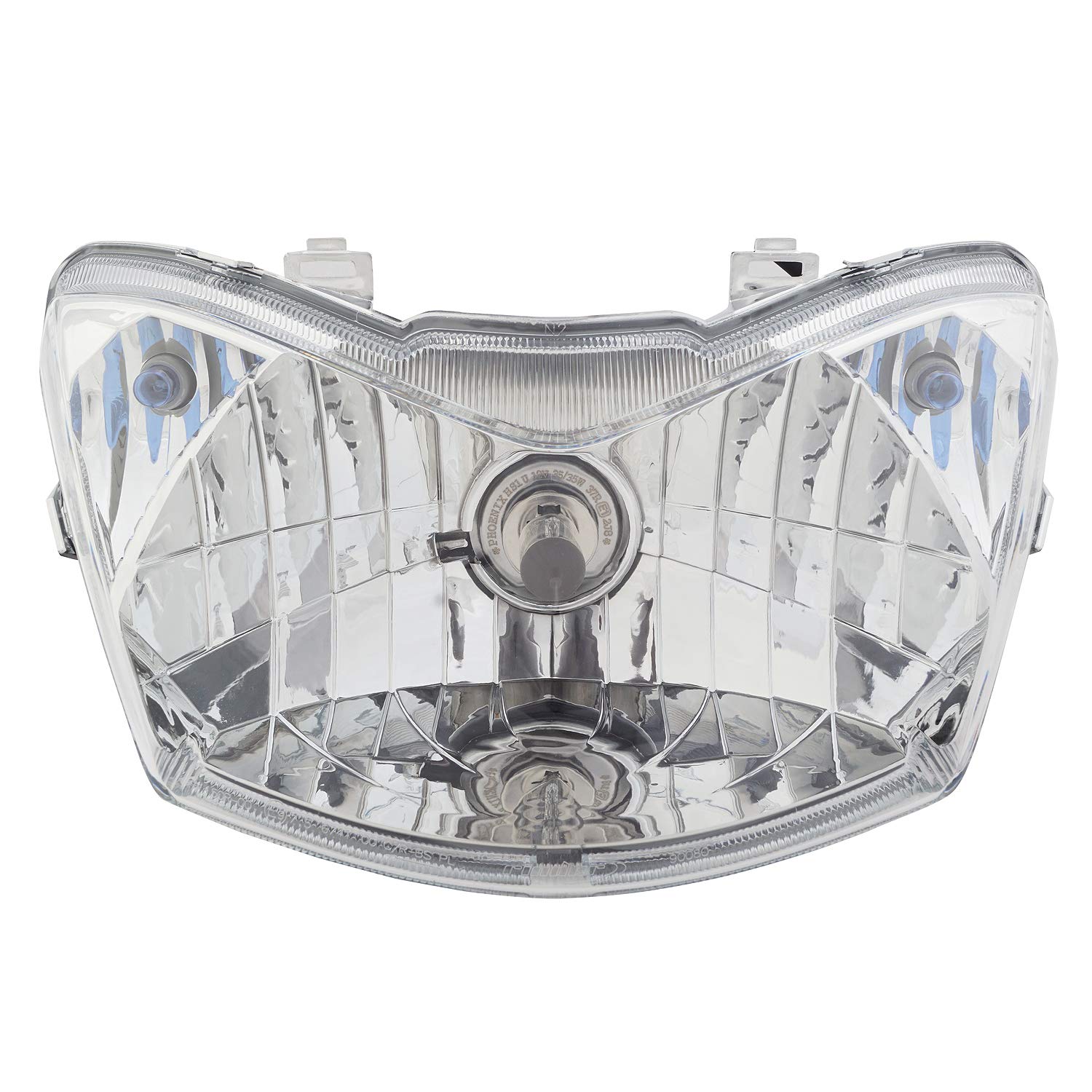 Uno Minda RH-113-HLA-WB HEAD LIGHT WITH BULB FOR HERO PLEASURE